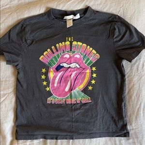 H&M Rolling Stones Graphic Tee - Black